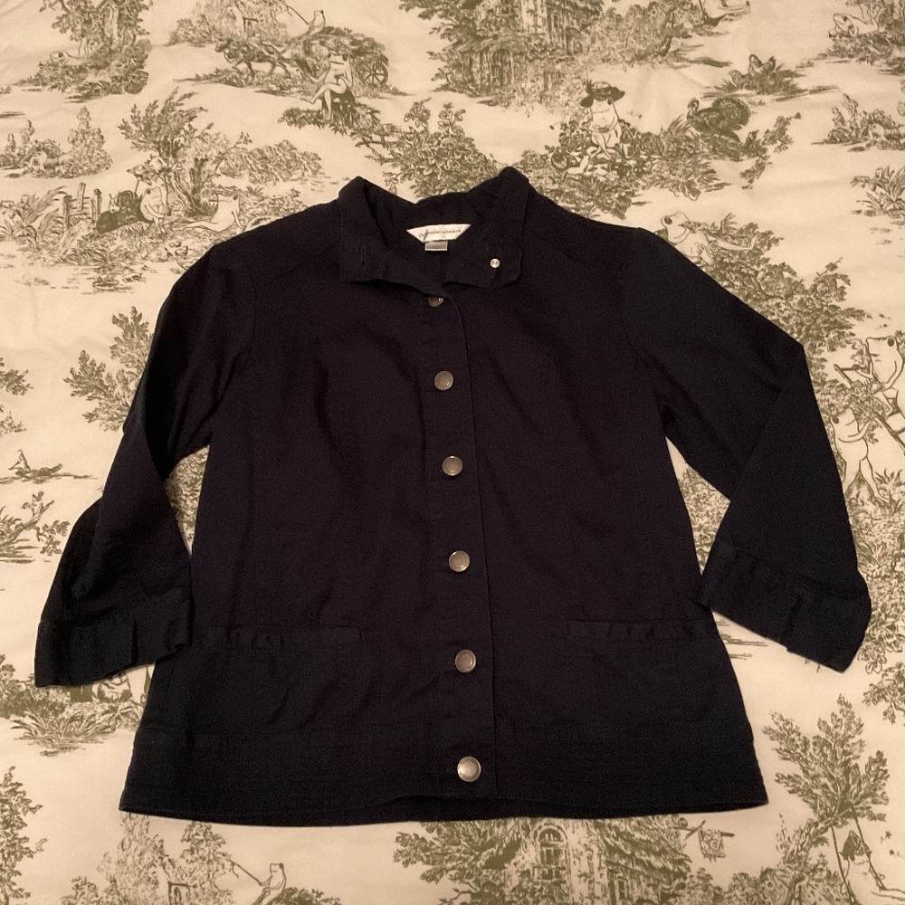 Christopher & Banks 3/4 sleeve jacket, size Small